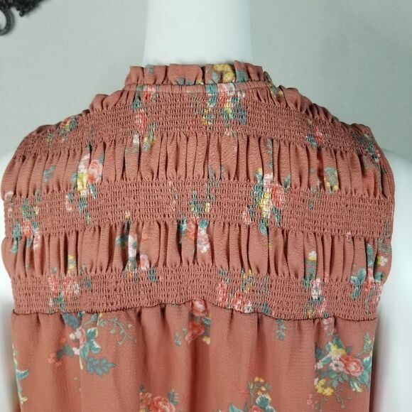 Xhilaration Rust Colored Boho Style Sleeveless Top - Picture 6 of 8